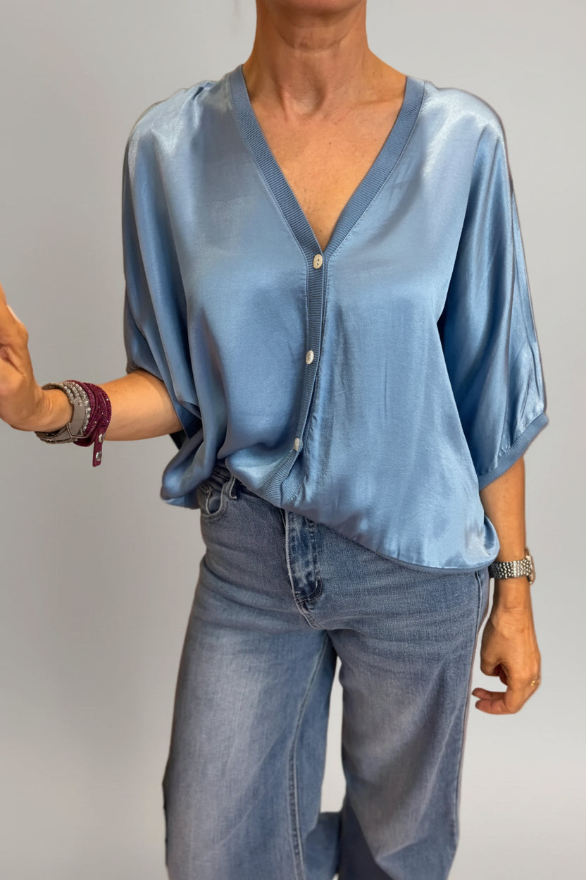 Becky Button Front Top-12