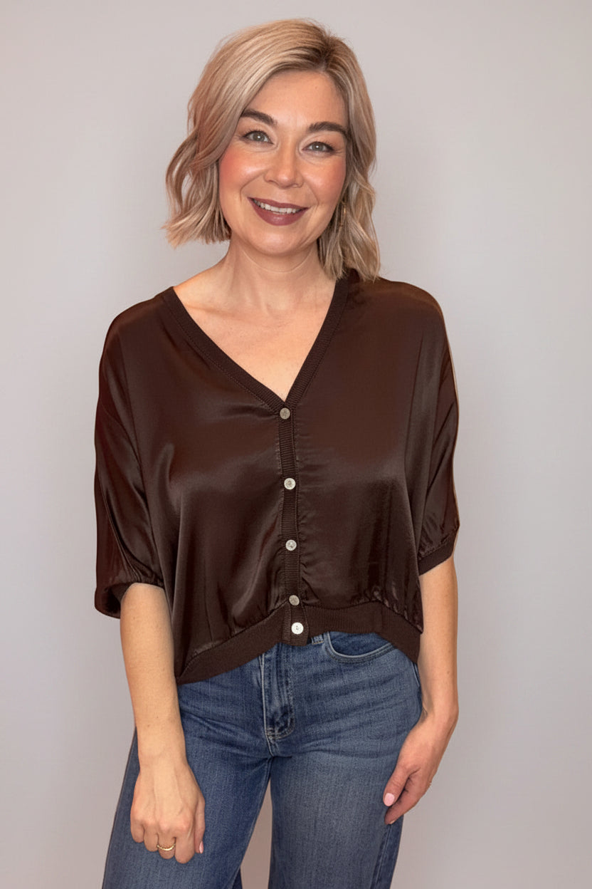 Becky Button Front Top-7