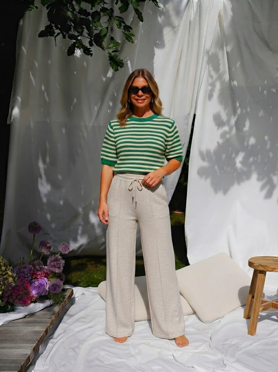 Ashley Wide Leg Joggers