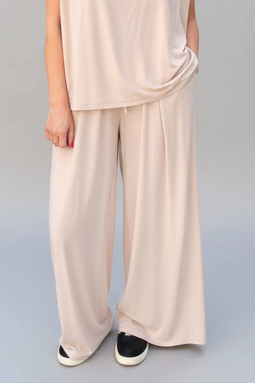 Super Soft Wide Leg Trousers-5