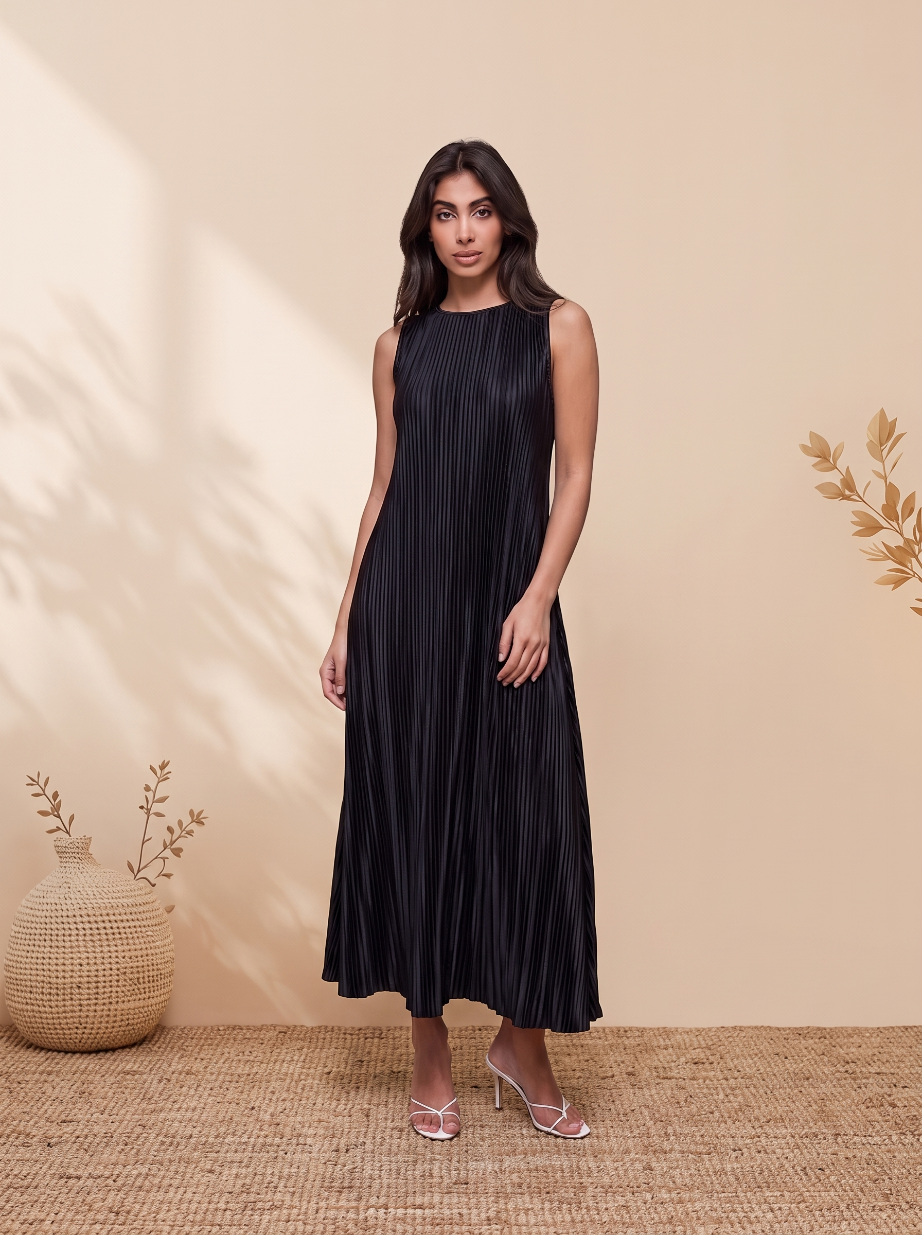 Celine Pleated Dress
