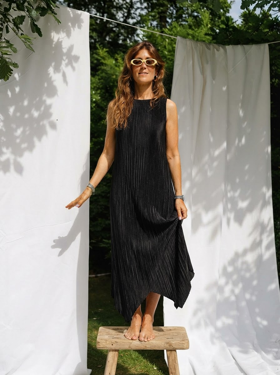 Celine Pleated Dress