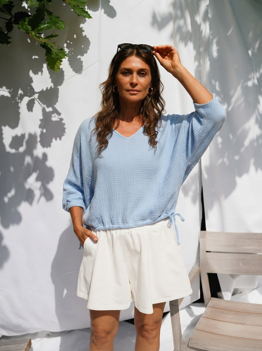 Lisa Batwing Top