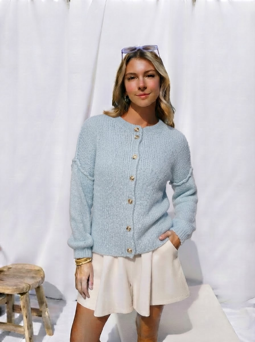 Myra Button Cardigan