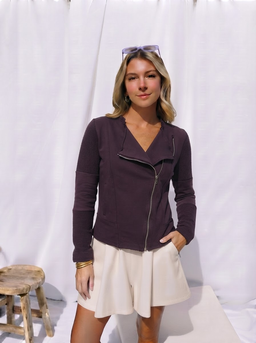 DECK Cotton Biker Jacket-1