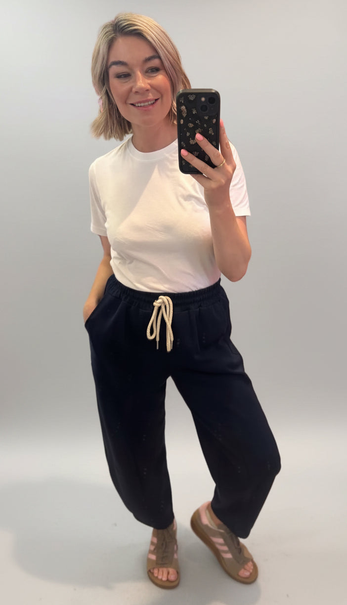 Cotton Barrel Joggers-4