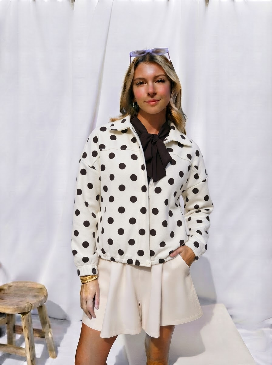 Polka Dot Jacket