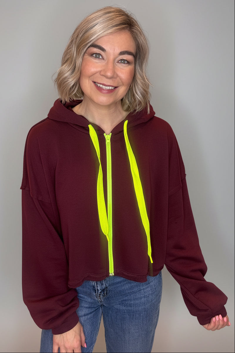 The Neon Zip Hoodie-1