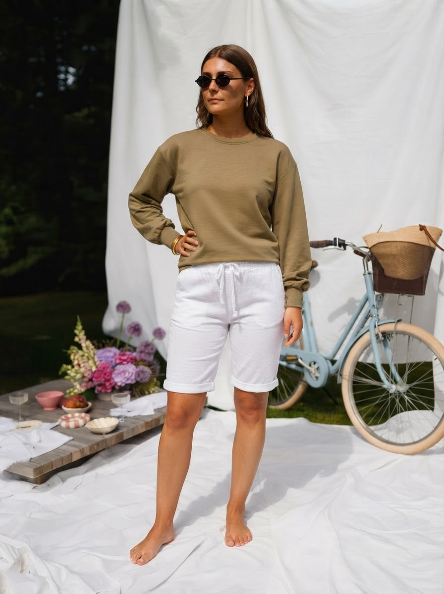 Soft Touch Puff Hem Long Sleeve Top-10