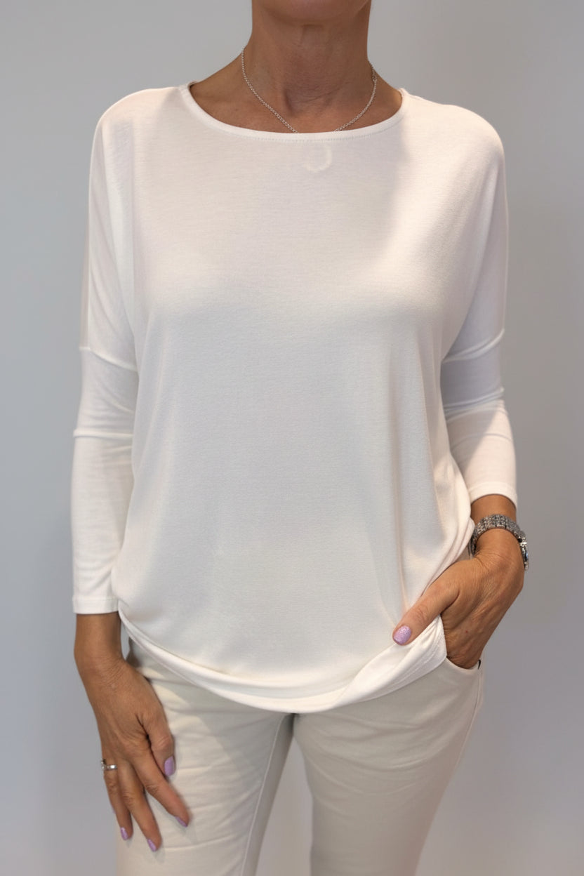 DECK Jersey Batwing Top