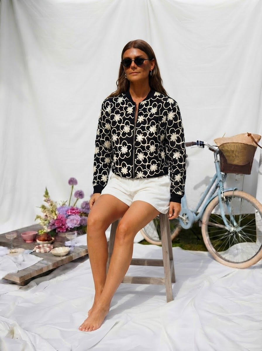 Jessie Embroidered Bomber-2