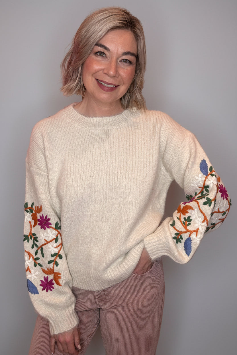 Florence Embroidered Knit-4