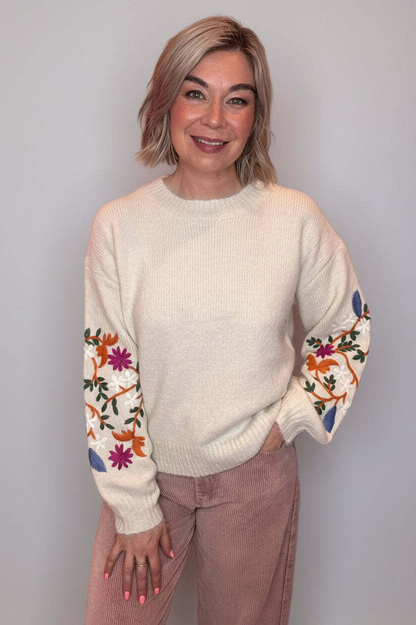 Florence Embroidered Knit-6