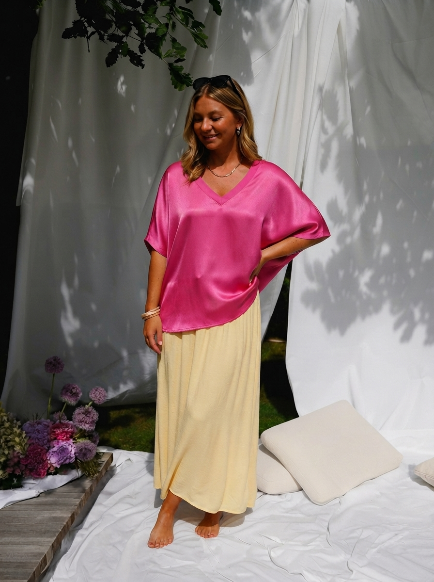 Leanne V-Neck Top