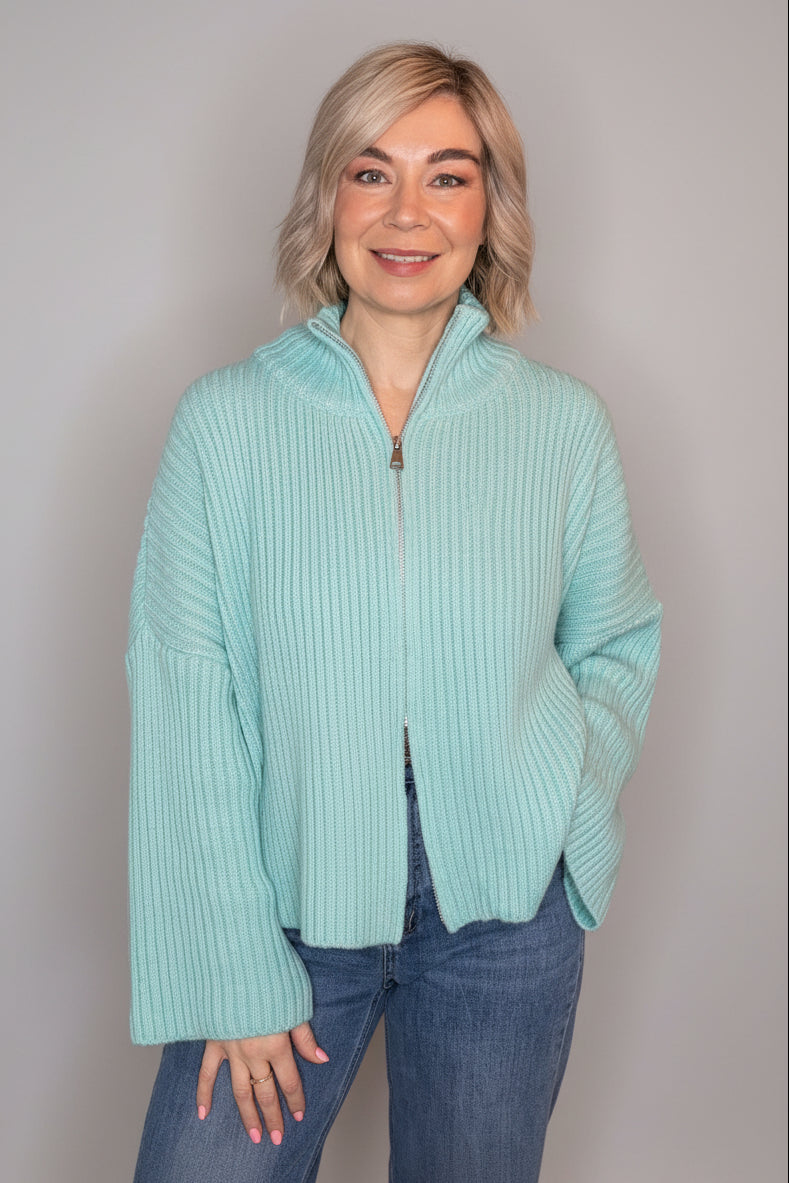 Hallie Ribbed Zip Knit-3