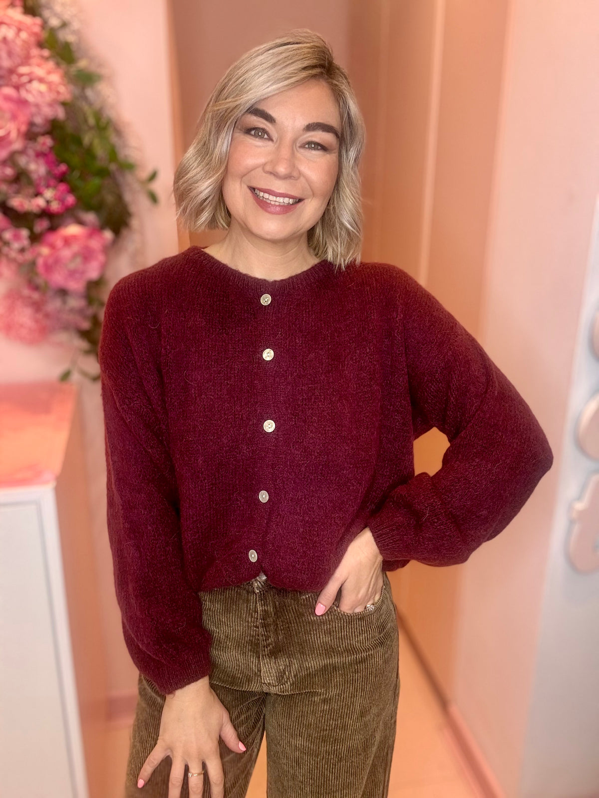 Ollie Alpaca Mix Cardigan-39