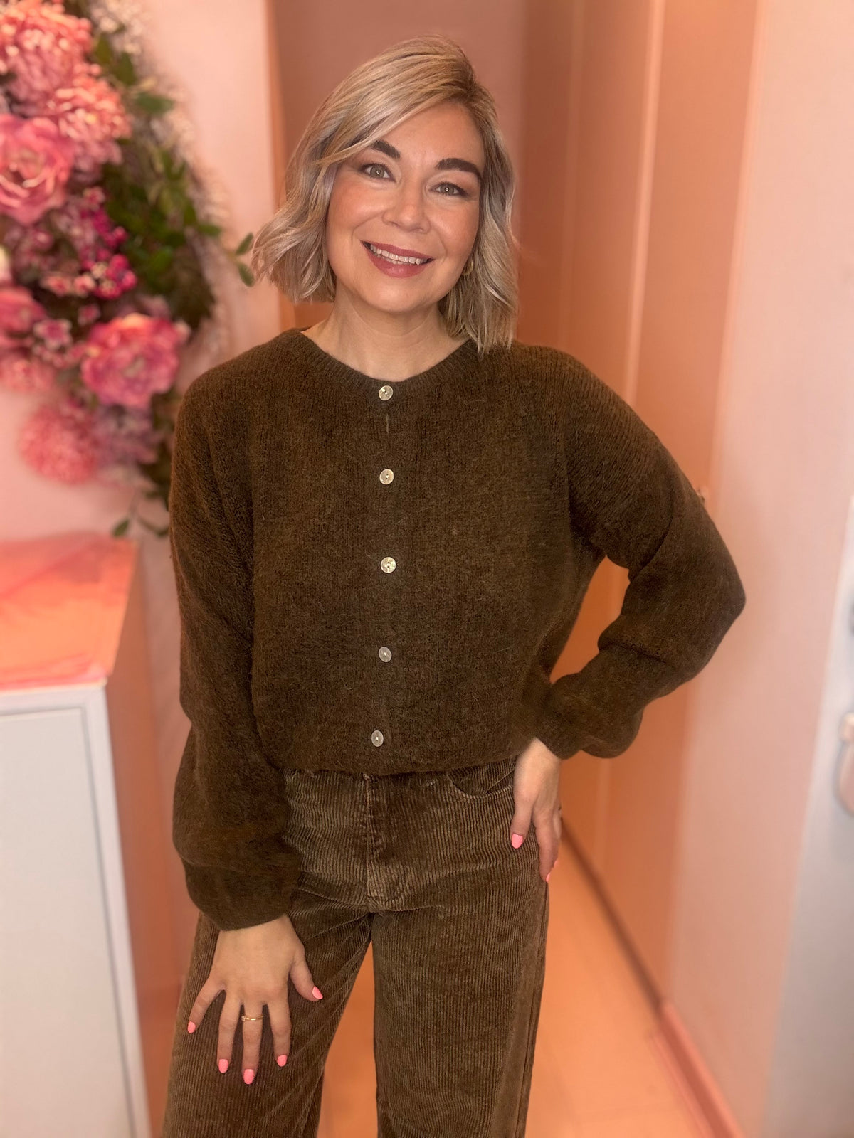 Ollie Alpaca Mix Cardigan-15