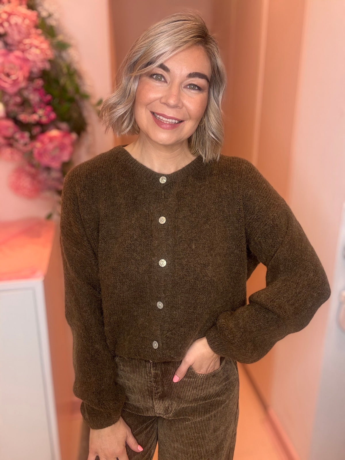 Ollie Alpaca Mix Cardigan-43