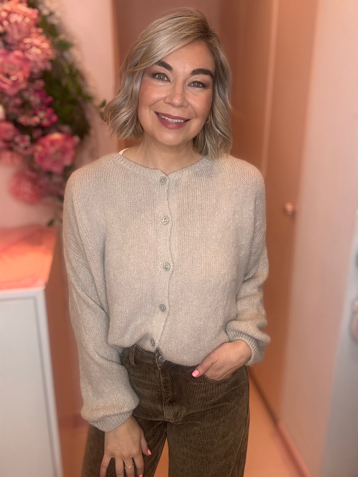 Ollie Alpaca Mix Cardigan-45