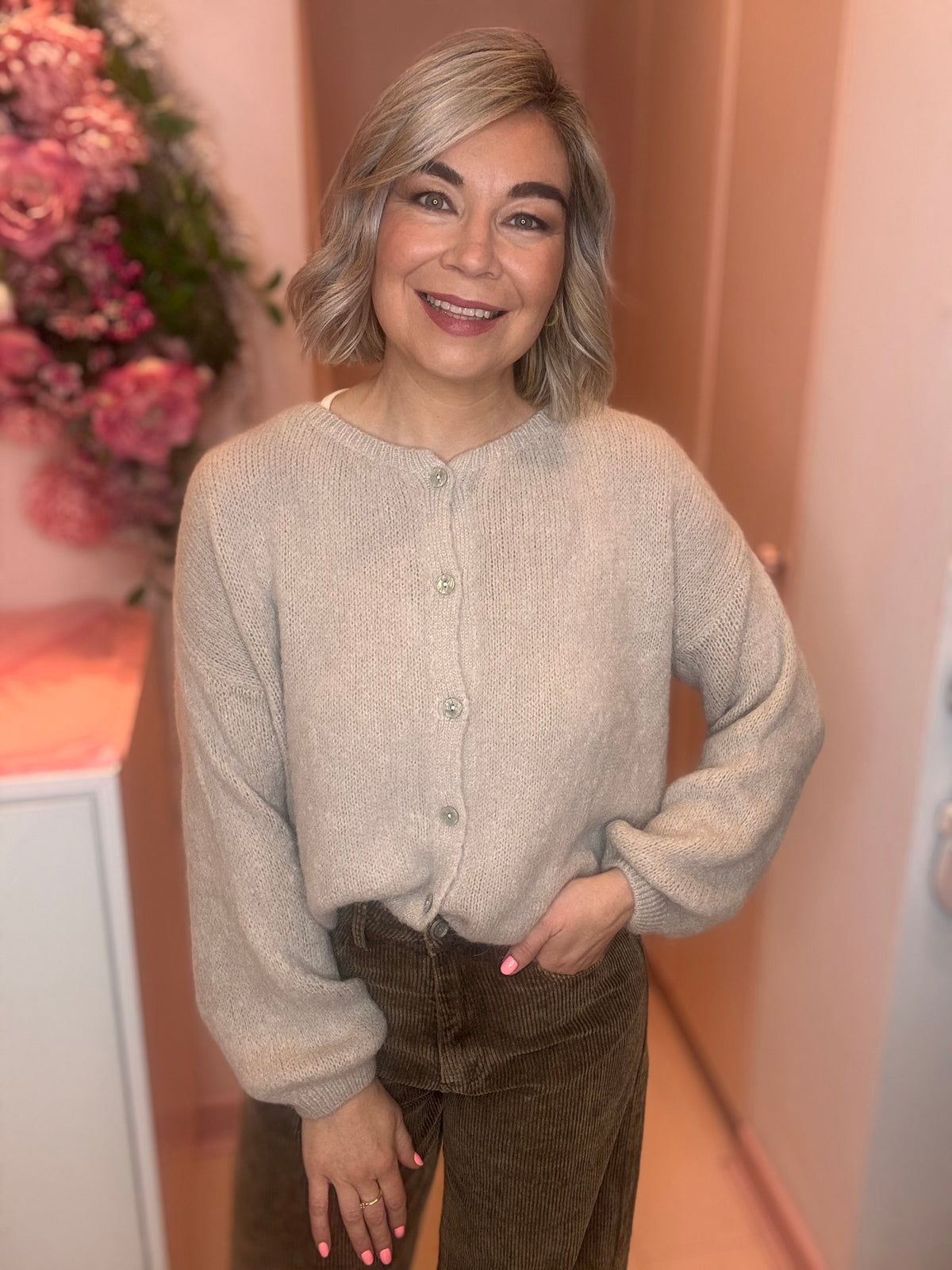 Ollie Alpaca Mix Cardigan-47