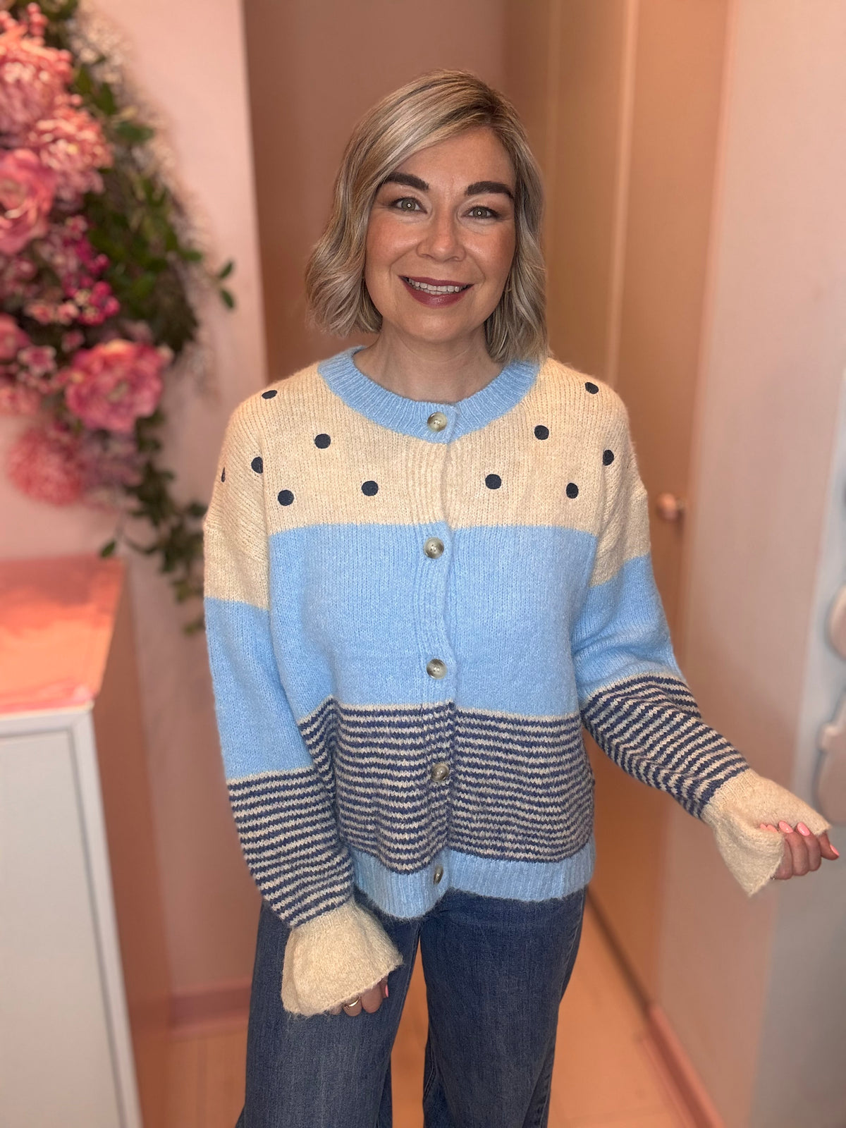 The Dot & Stripe Cardigan.-6