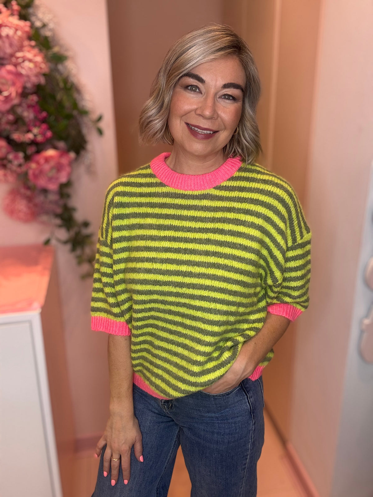 Neon Stripe Knit-4