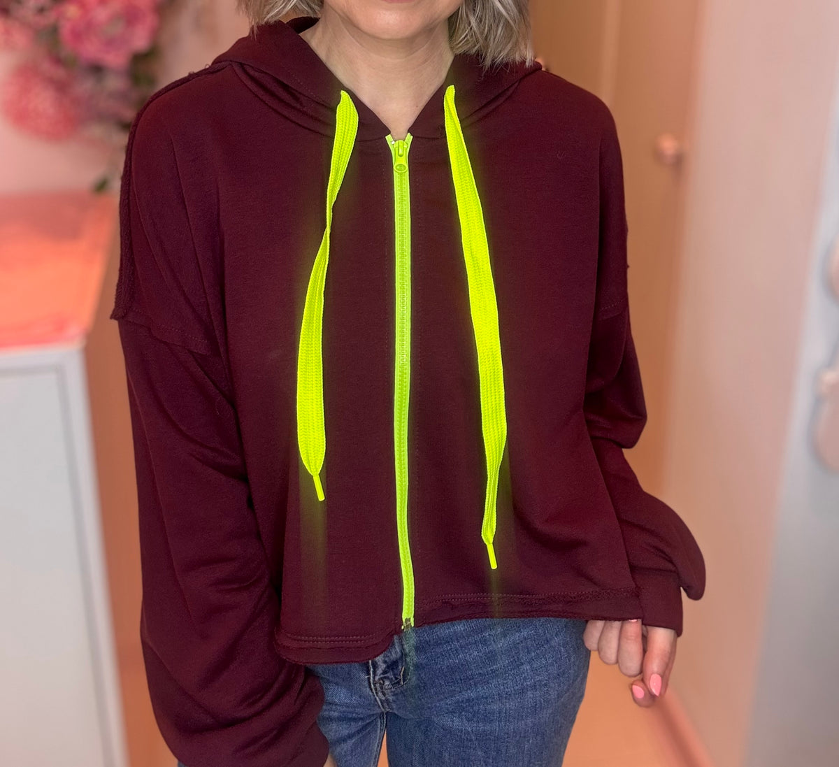 The Neon Zip Hoodie-2