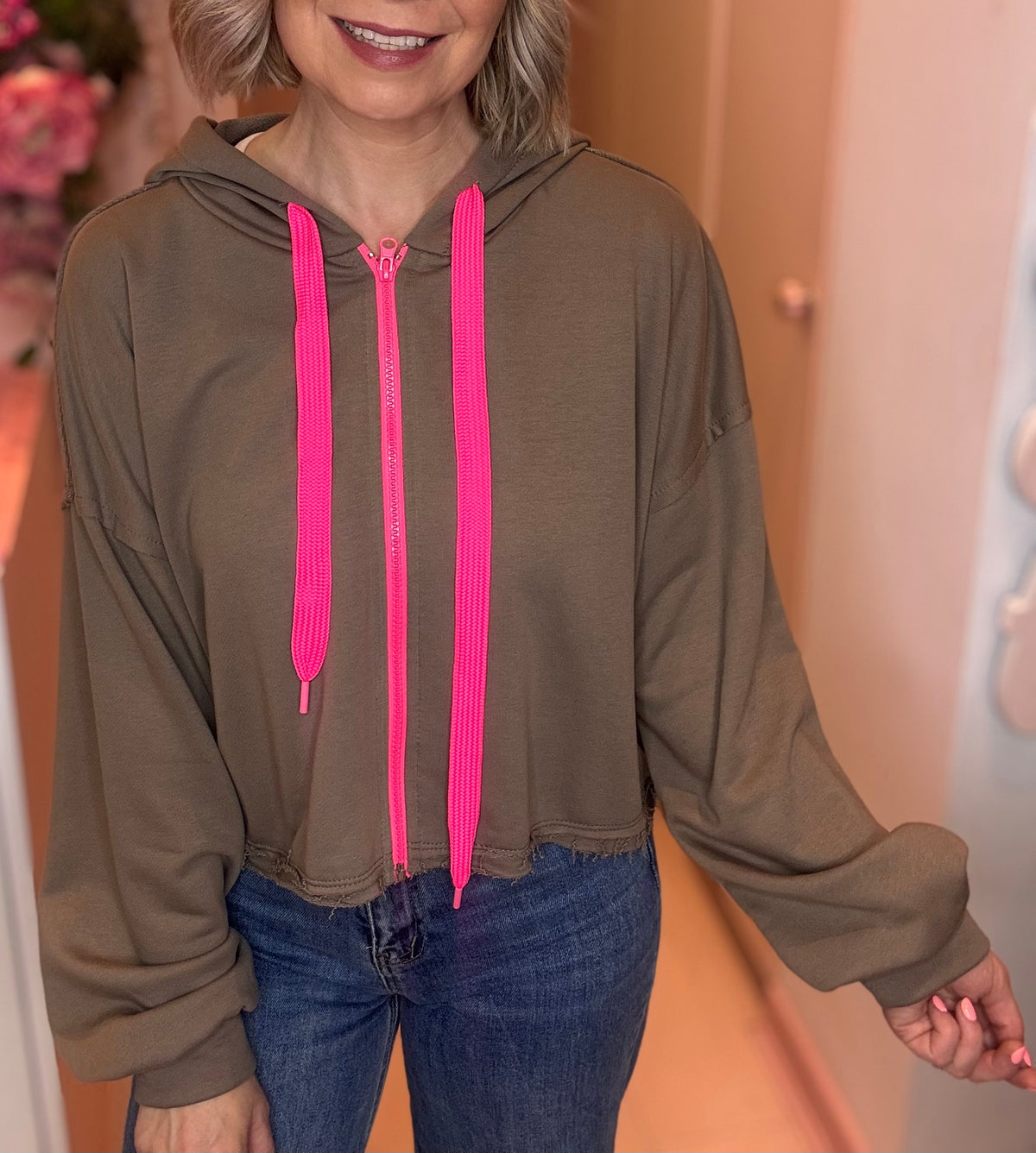The Neon Zip Hoodie-4