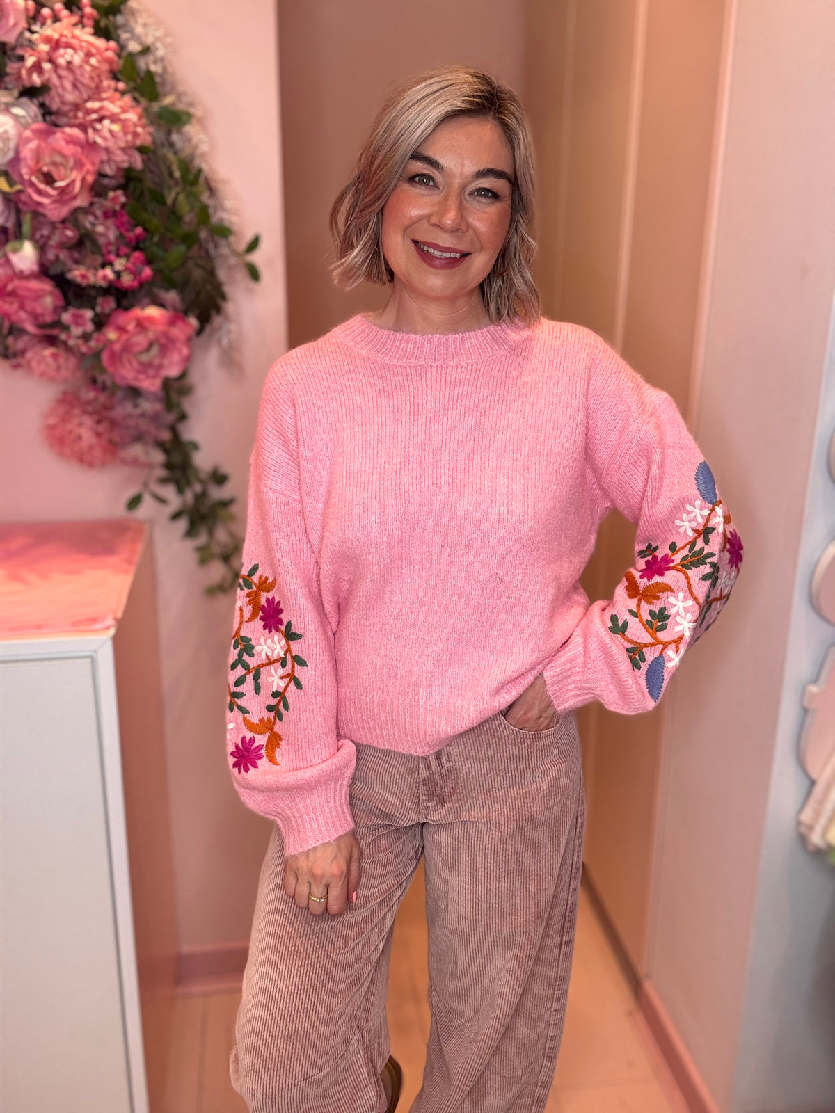 Florence Embroidered Knit-4