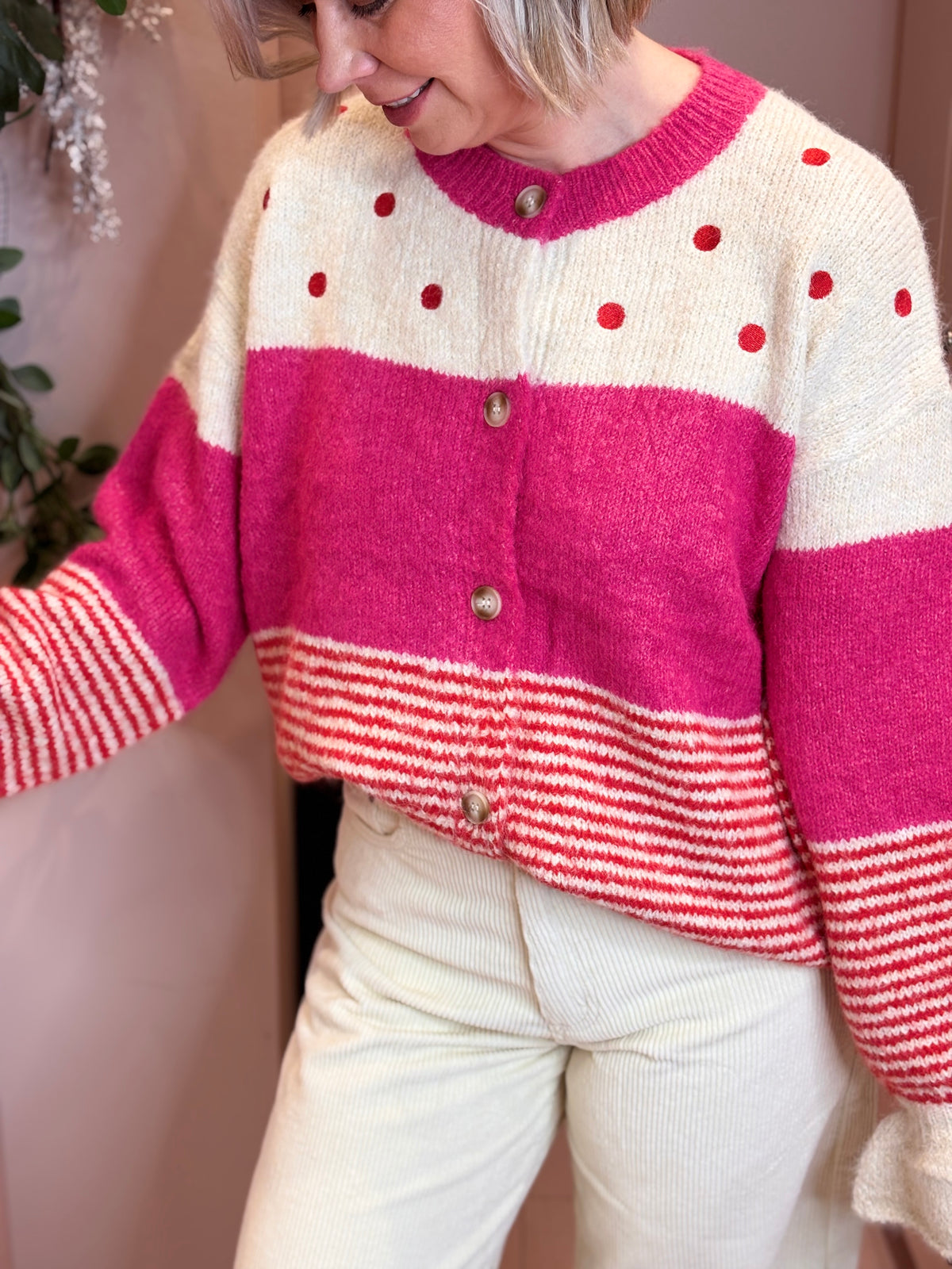 The Dot & Stripe Cardigan.-8
