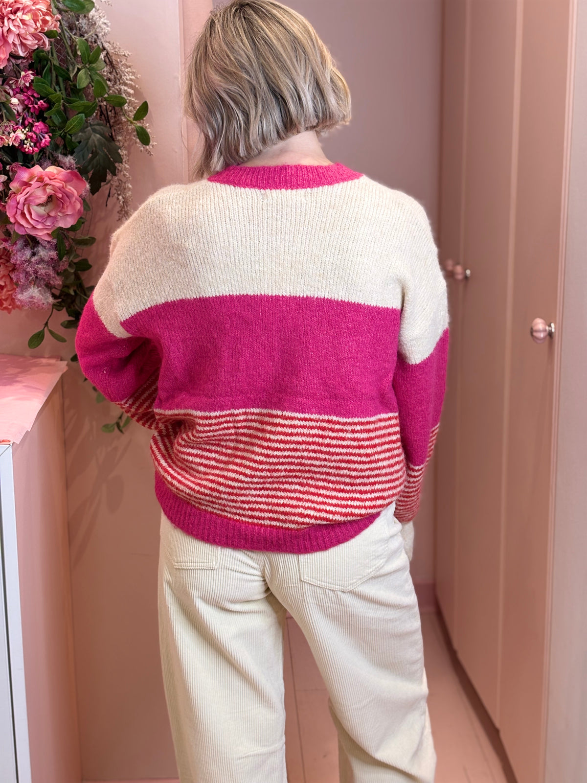 The Dot & Stripe Cardigan.-9