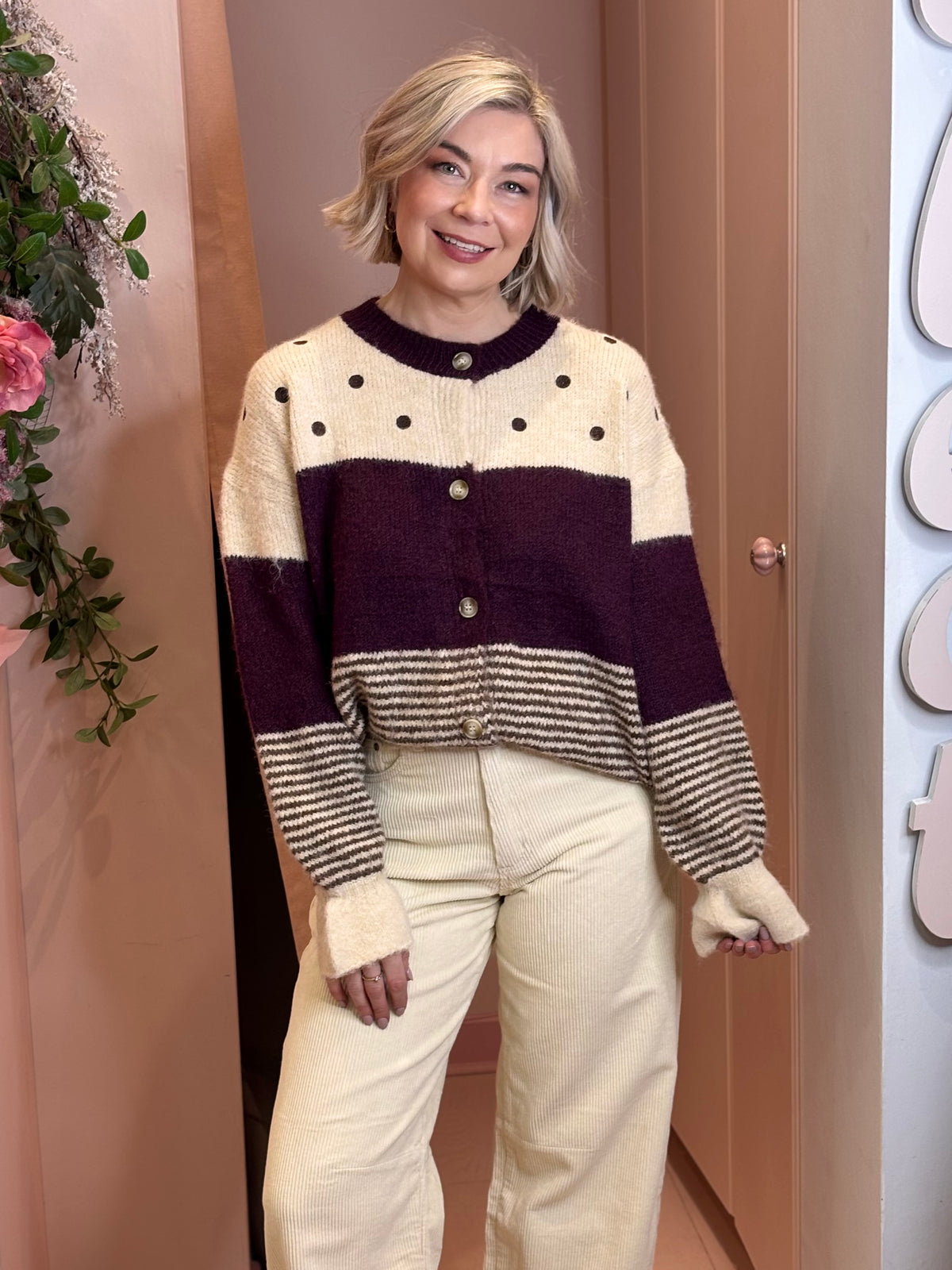 The Dot & Stripe Cardigan.-2