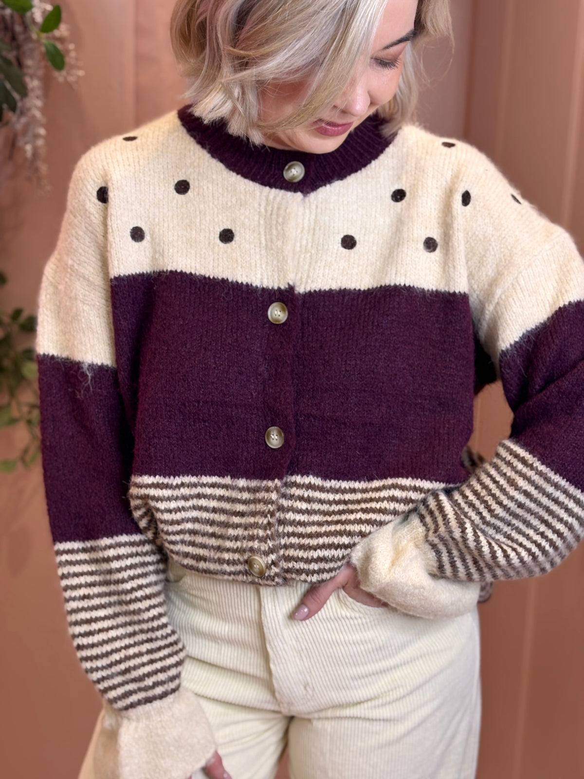 The Dot & Stripe Cardigan.-4