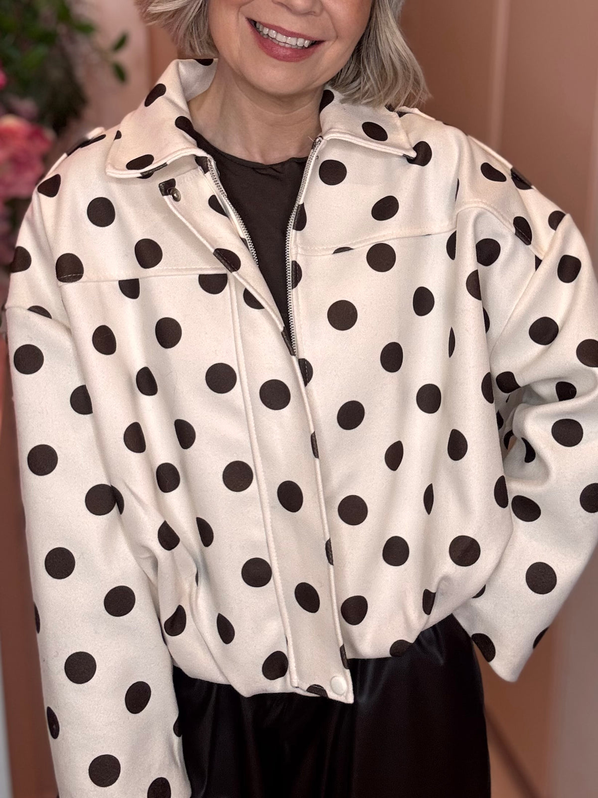 Polka Dot Jacket