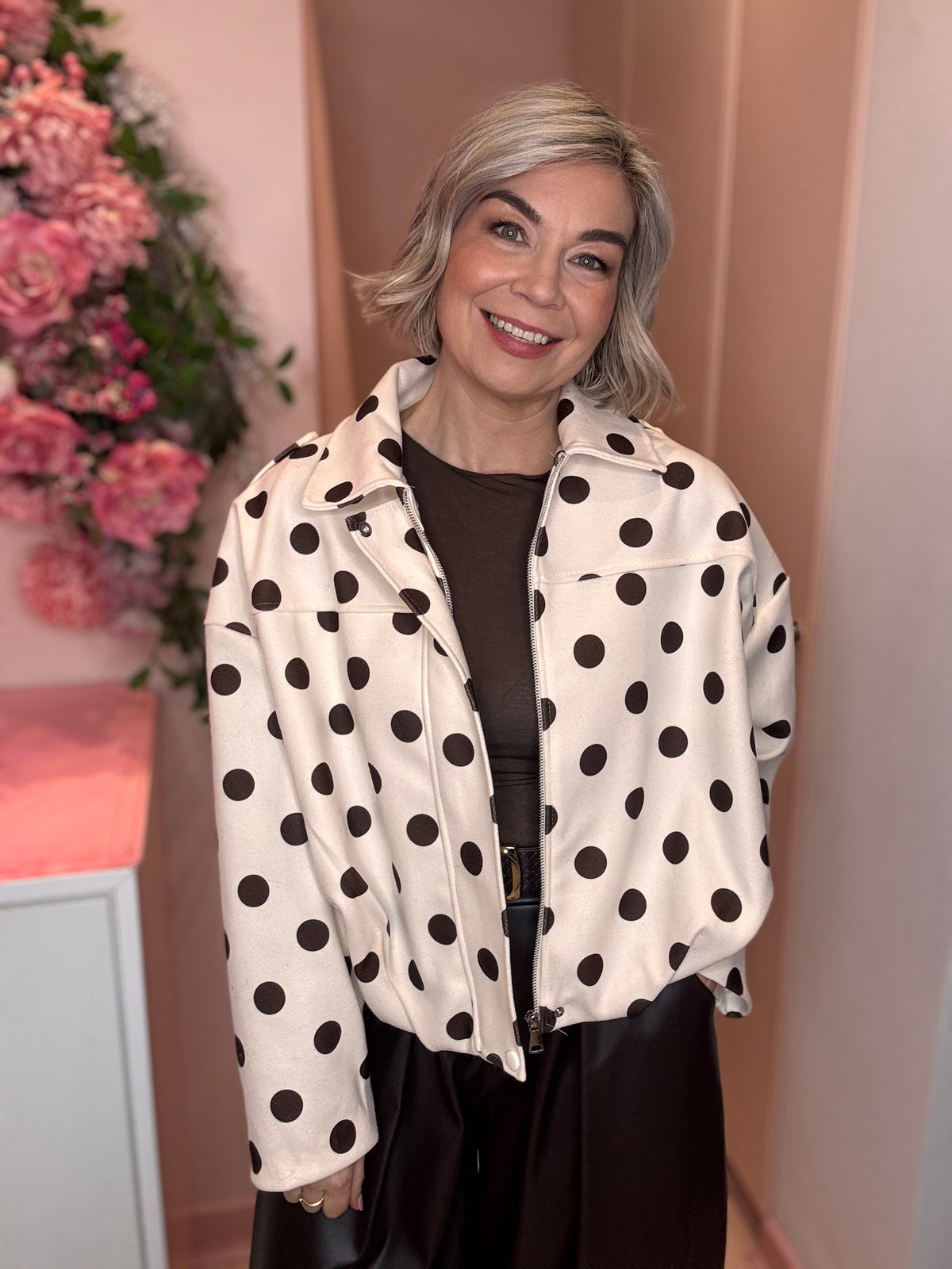 Polka Dot Jacket