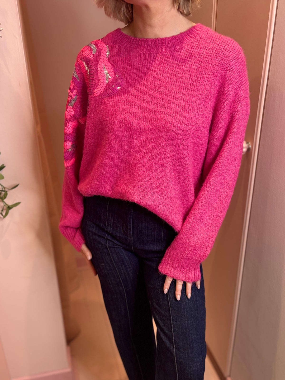 Marci Sequin Knit-2