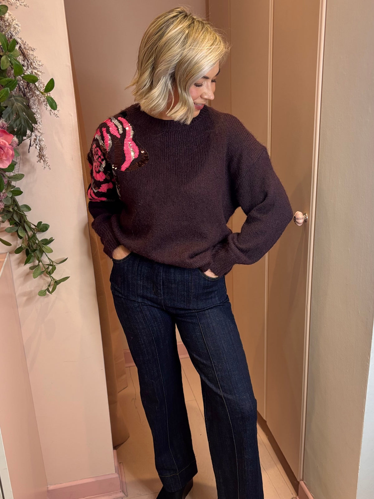 Marci Sequin Knit-12