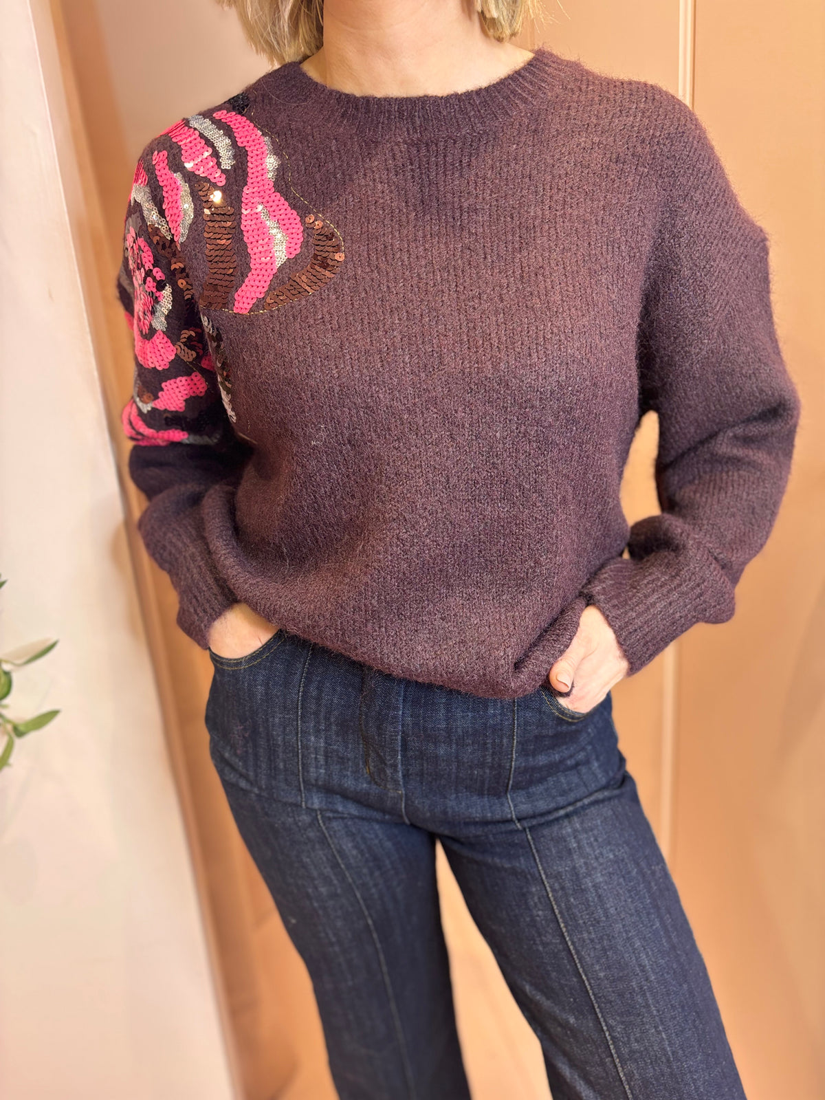 Marci Sequin Knit-4