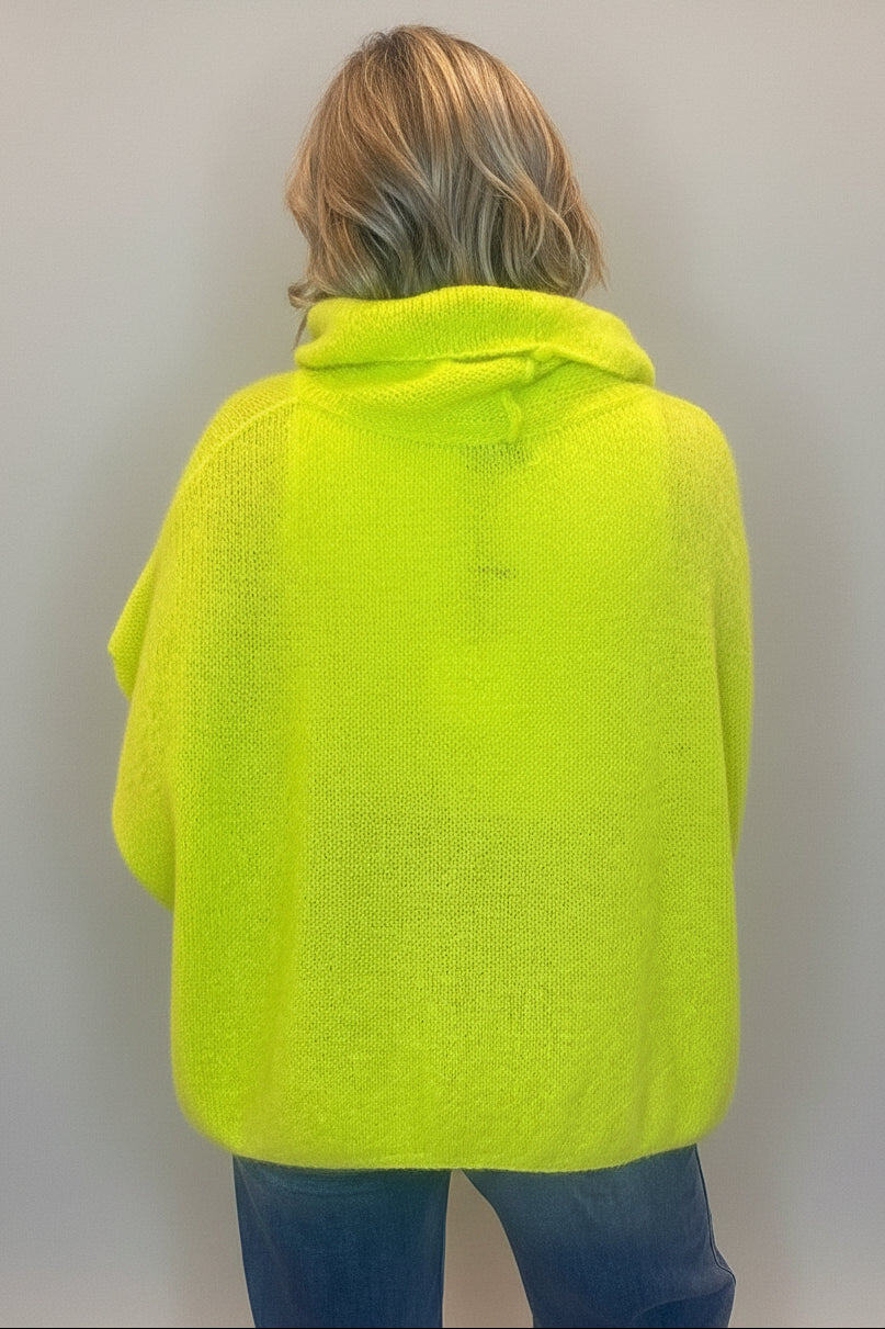 Kelsy Alpaca Knit Polo-3