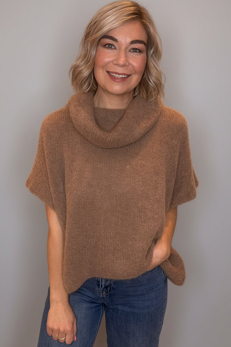 Kelsy Alpaca Knit Polo-7