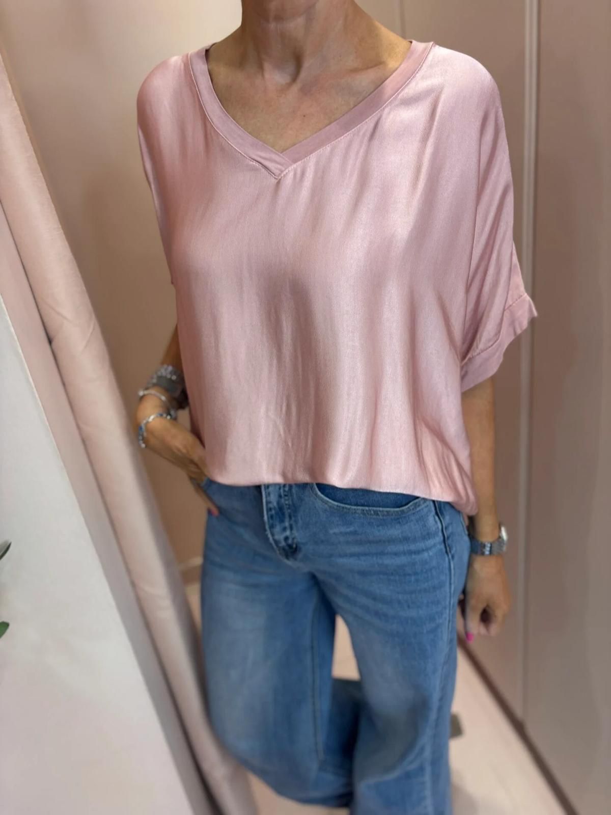 Leanne V-Neck Top-7
