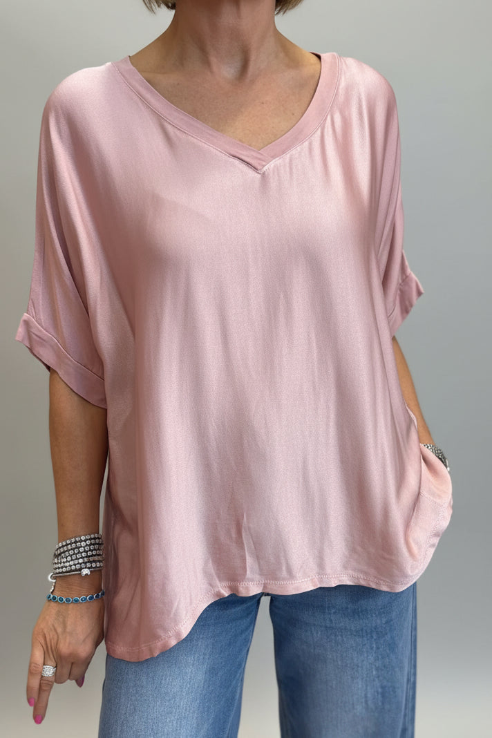 Leanne V-Neck Top-5
