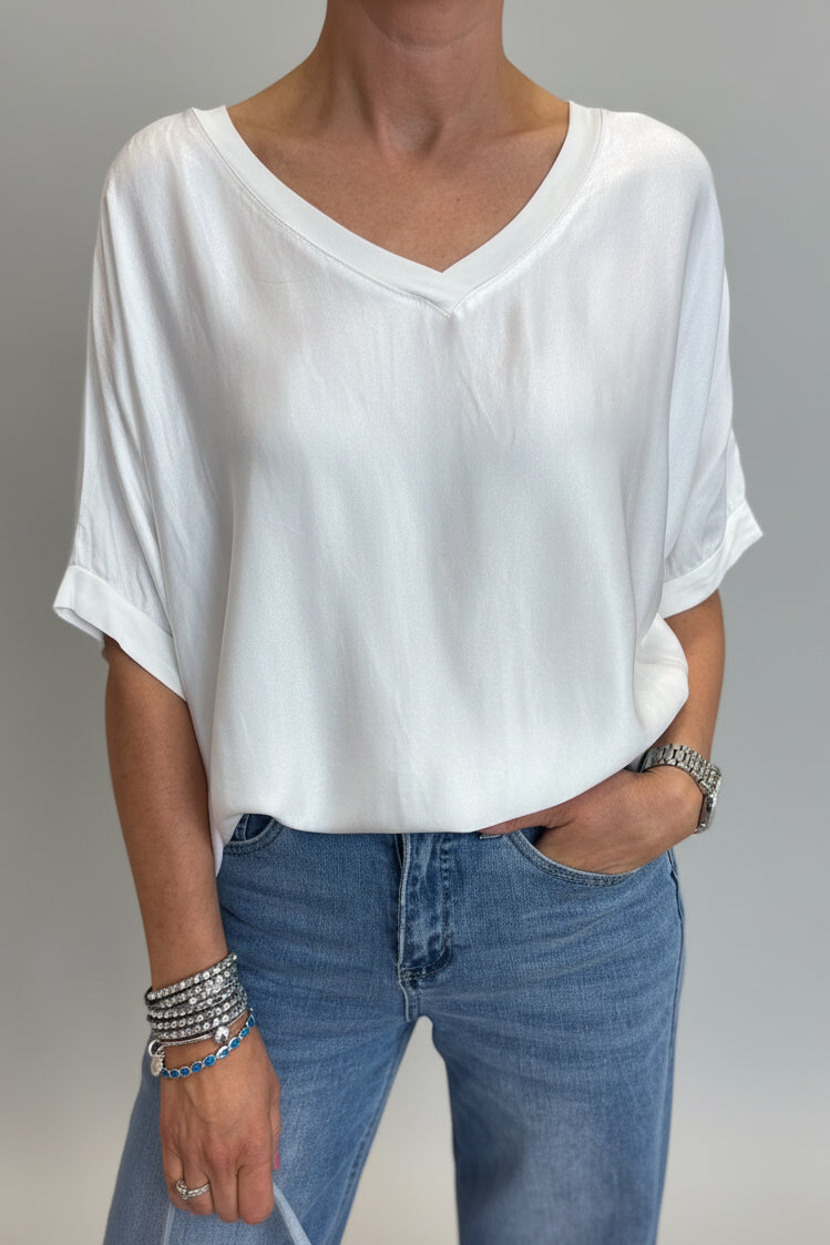 Leanne V-Neck Top-3