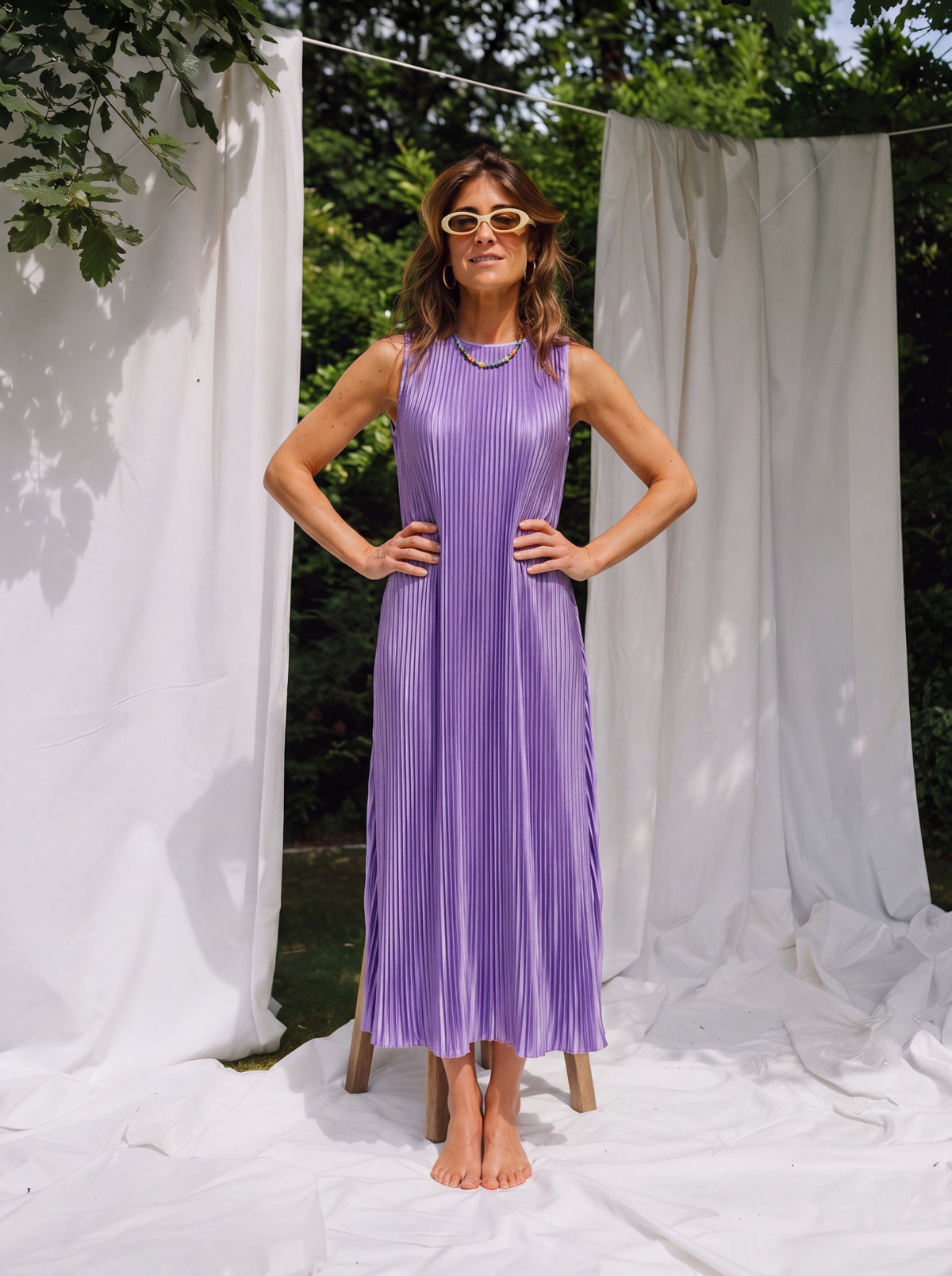 Celine Pleated Dress-15