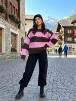 Harper Stripe Wool Blend Knit