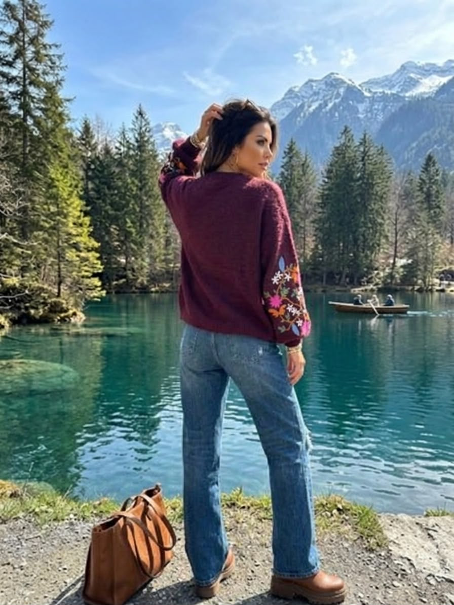 Florence Embroidered Knit-10