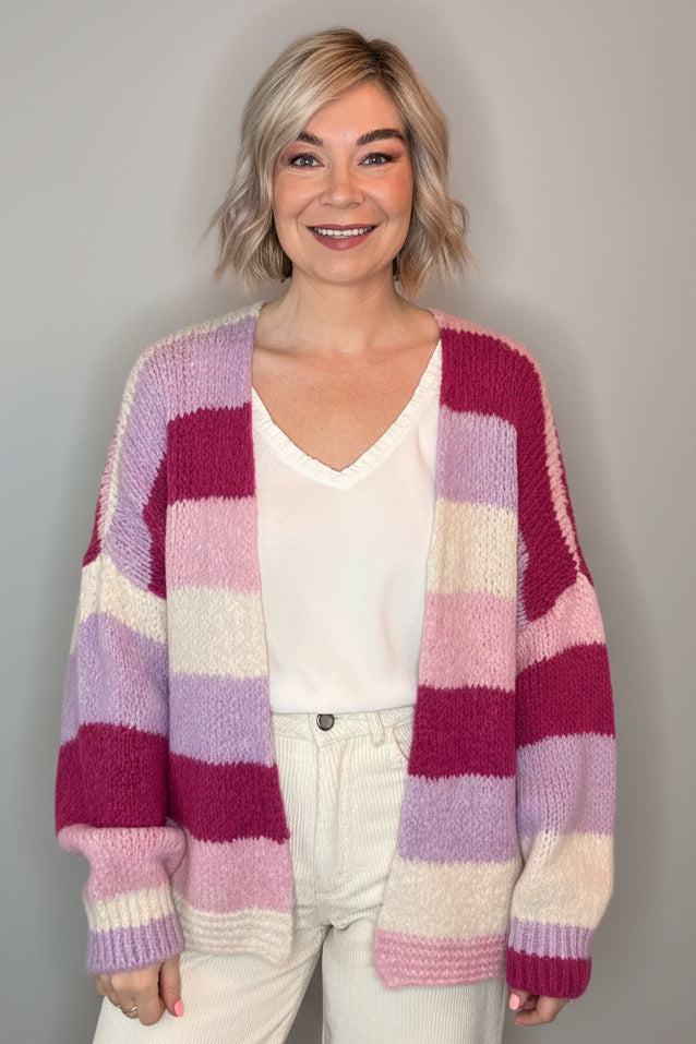 Marcie Stripe Cardigan-5