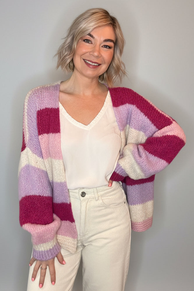 Marcie Stripe Cardigan-6