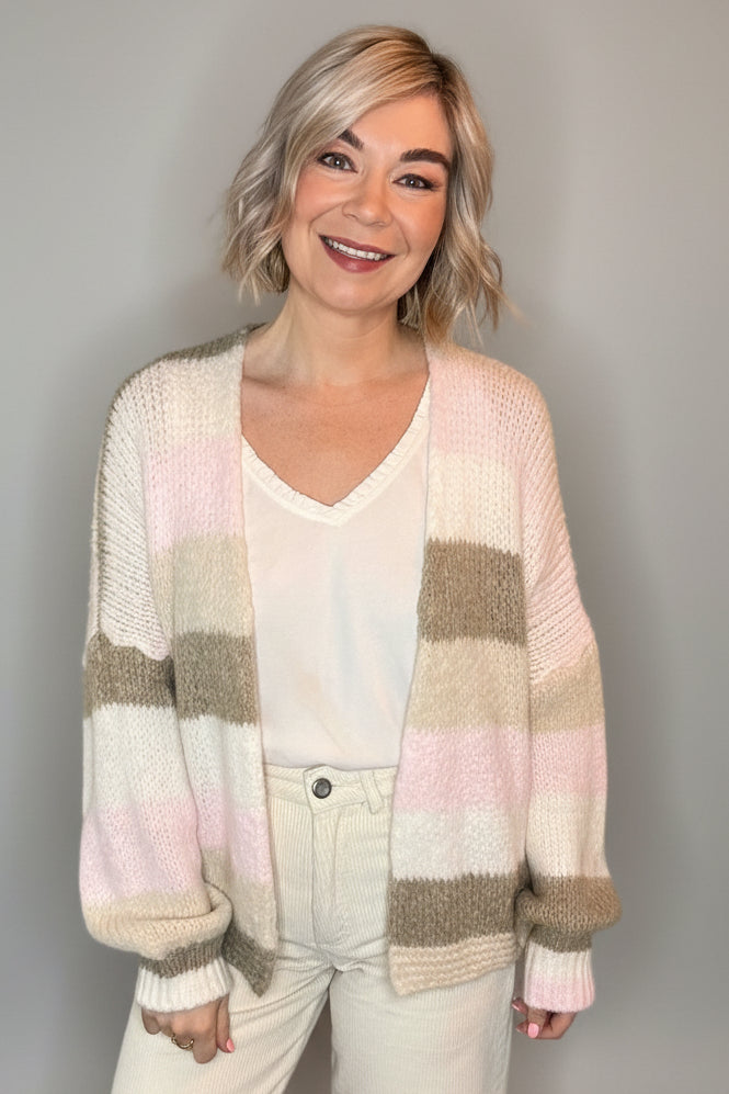 Marcie Stripe Cardigan-10