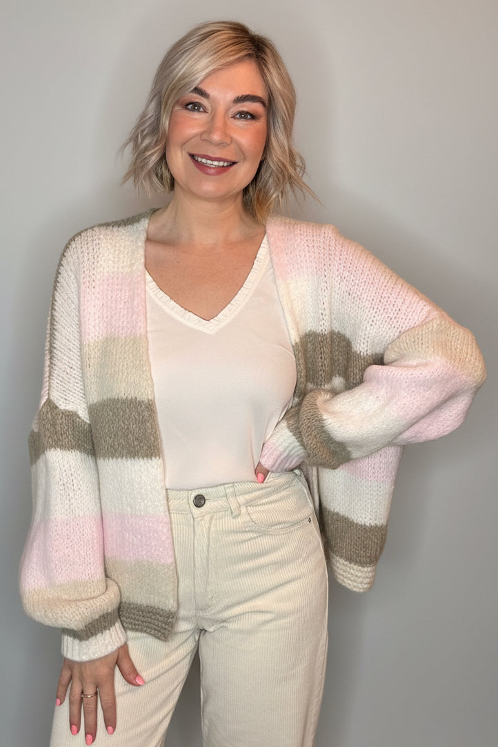 Marcie Stripe Cardigan-11
